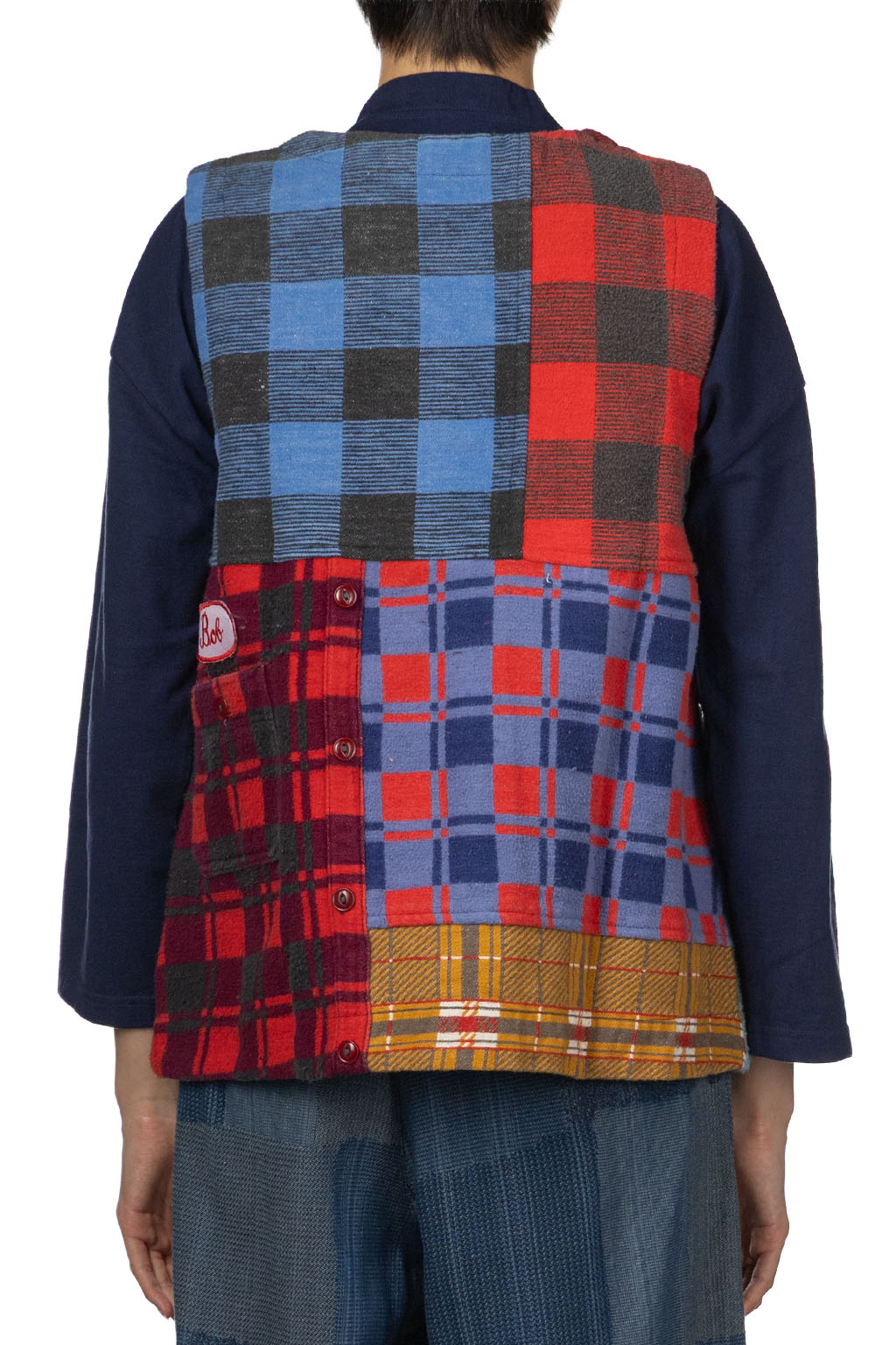 Tigre Brocante - Euro Heavy Flannel Shirt Mix Tunic Vest